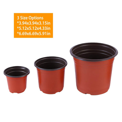 100-Piece: Plastic Plant Nursery Pots DailySale