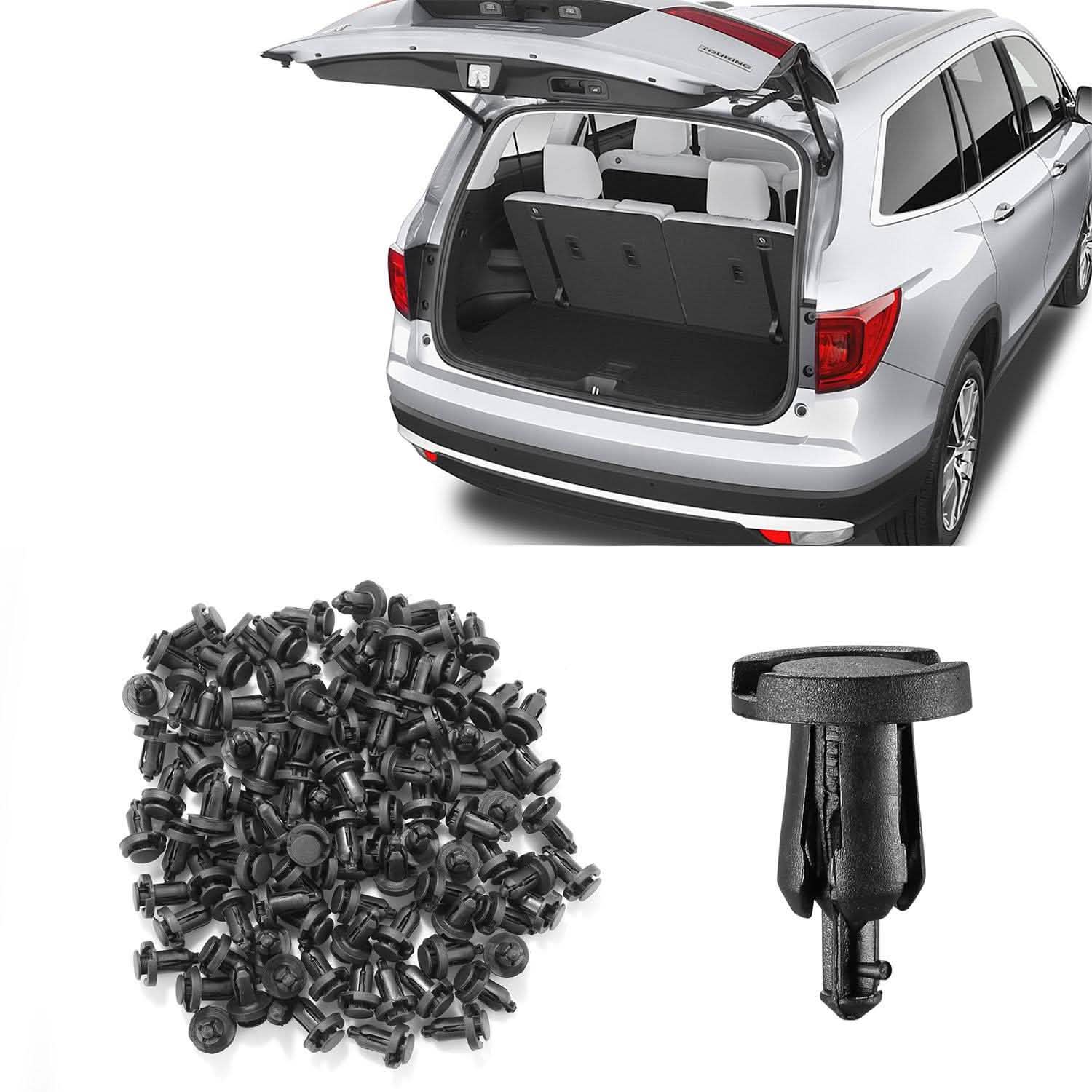 100-Pieces: 10mm Bumper Clip Fastener Rivets DailySale