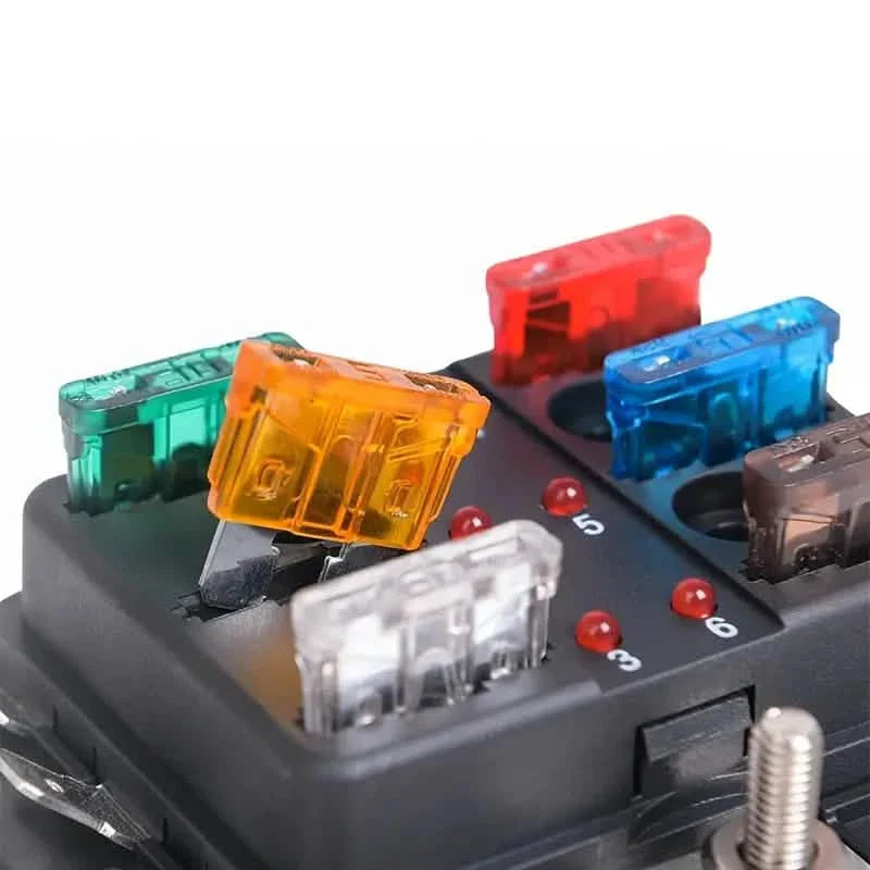 100-Pieces: Car Fuses Assortment Kit, Car Automotive RV Standard Fuses DailySale