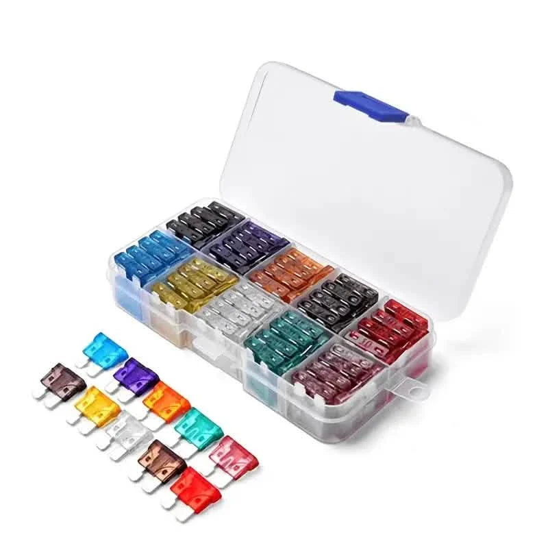 100-Pieces: Car Fuses Assortment Kit, Car Automotive RV Standard Fuses DailySale