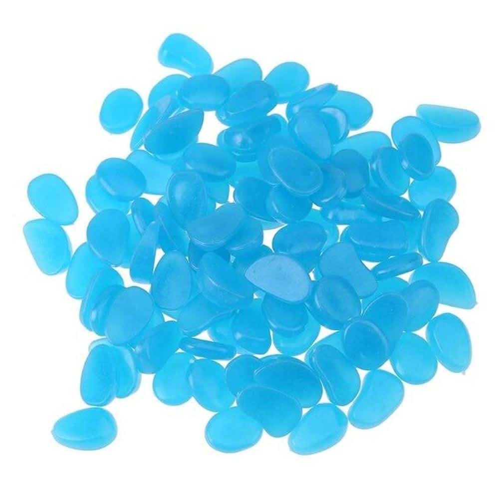 100-Pieces: Glow in the Dark Luminous Stones DailySale