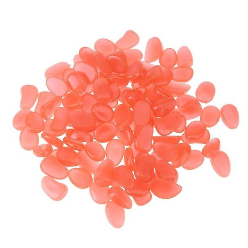 100-Pieces: Glow in the Dark Luminous Stones DailySale