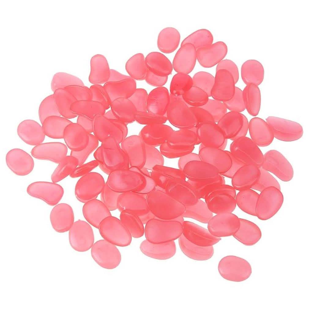 100-Pieces: Glow in the Dark Luminous Stones DailySale
