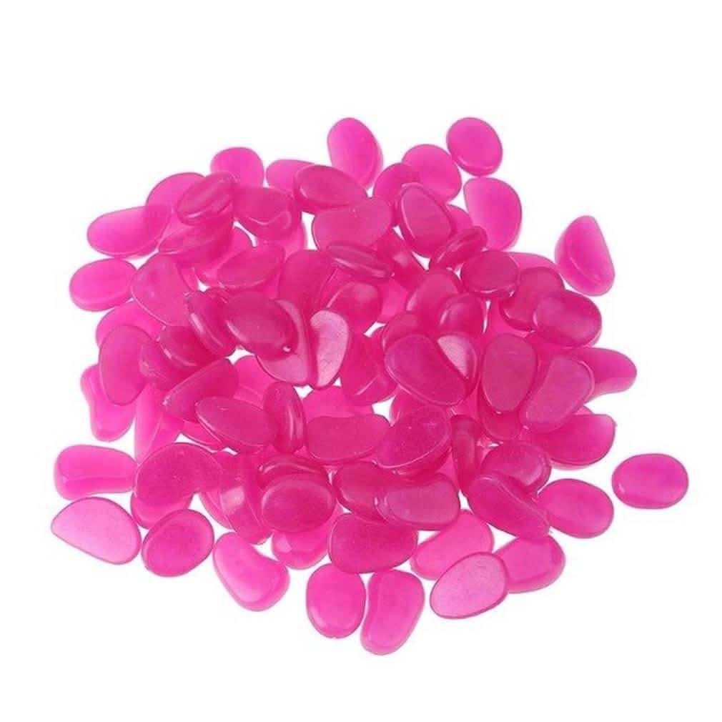 100-Pieces: Glow in the Dark Luminous Stones DailySale