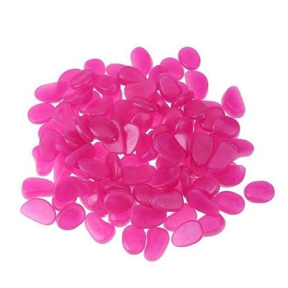 100-Pieces: Glow in the Dark Luminous Stones DailySale