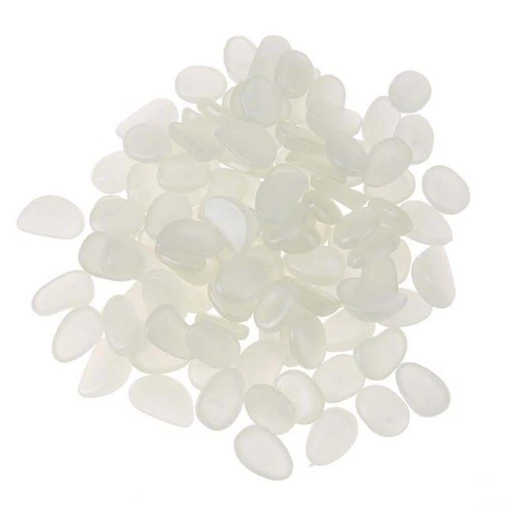 100-Pieces: Glow in the Dark Luminous Stones DailySale
