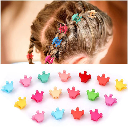 100-Pieces: Non-Slip Colorful Mini Hair Claw Clips Clamps Accessories DailySale