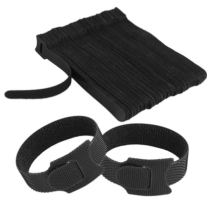 100-Pieces: Reusable Cable Ties 6" Wire Management Holder DailySale