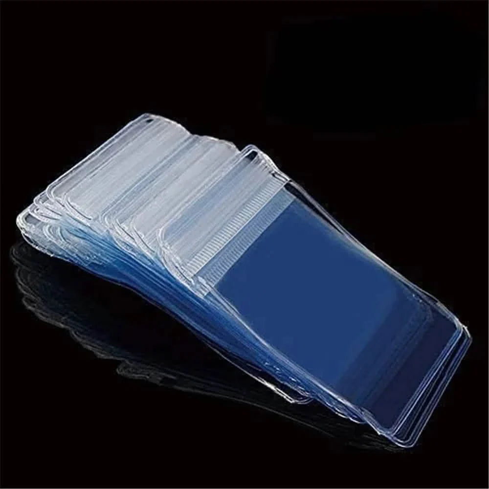 100-Pieces: Transparent PVC Plastic Storage Sealed Jewelry Bag DailySale