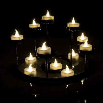 100-Pieces: White LED Candle Tea Light DailySale