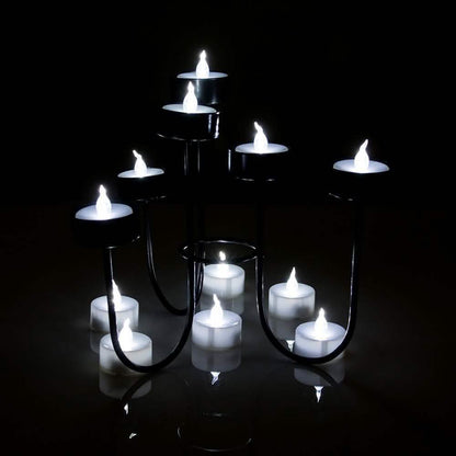 100-Pieces: White LED Candle Tea Light DailySale