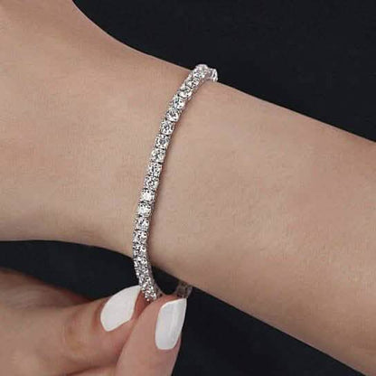 10.00 CTTW Round Cut Tennis Bracelet DailySale