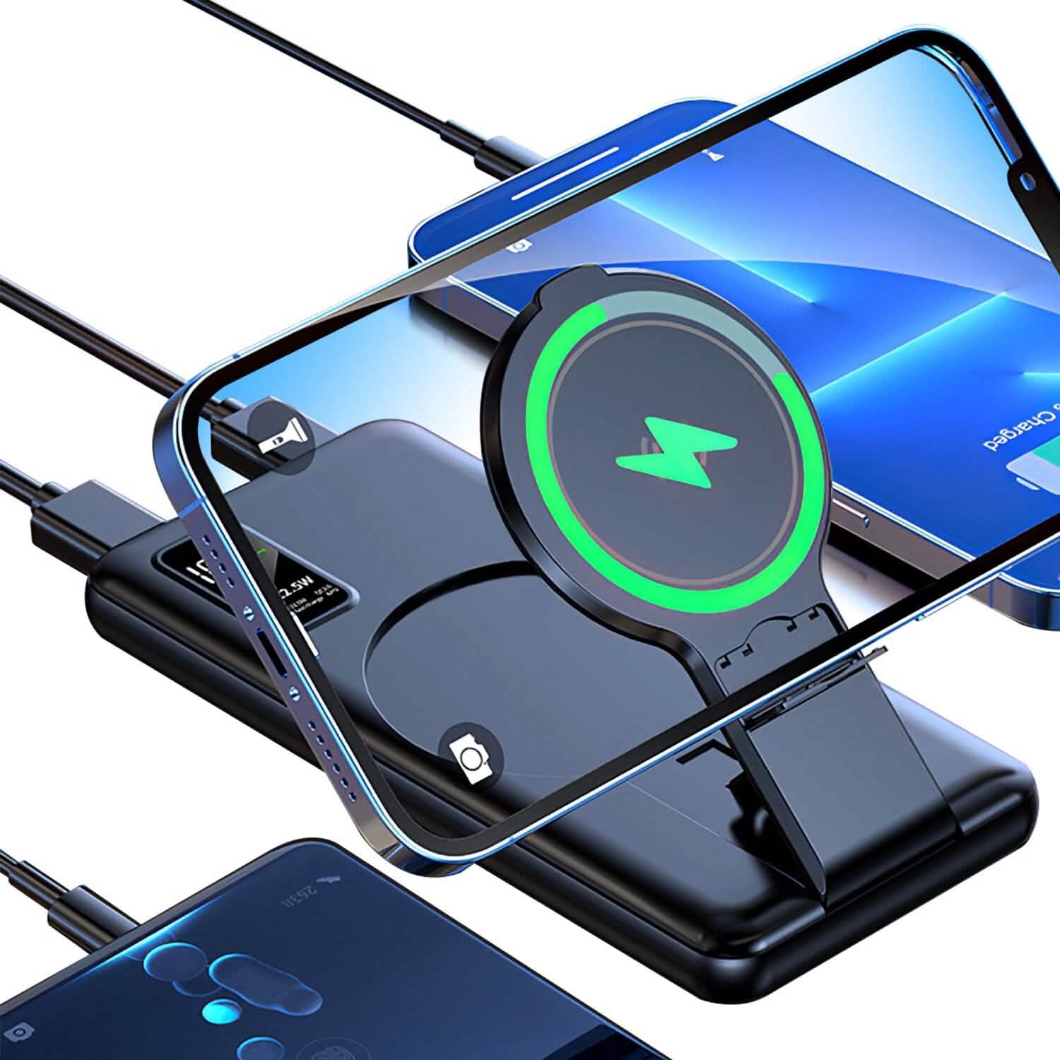 1000 mAh Wireless Foldable Power Bank DailySale