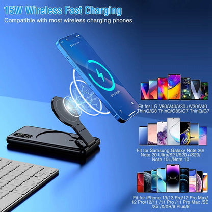 1000 mAh Wireless Foldable Power Bank DailySale