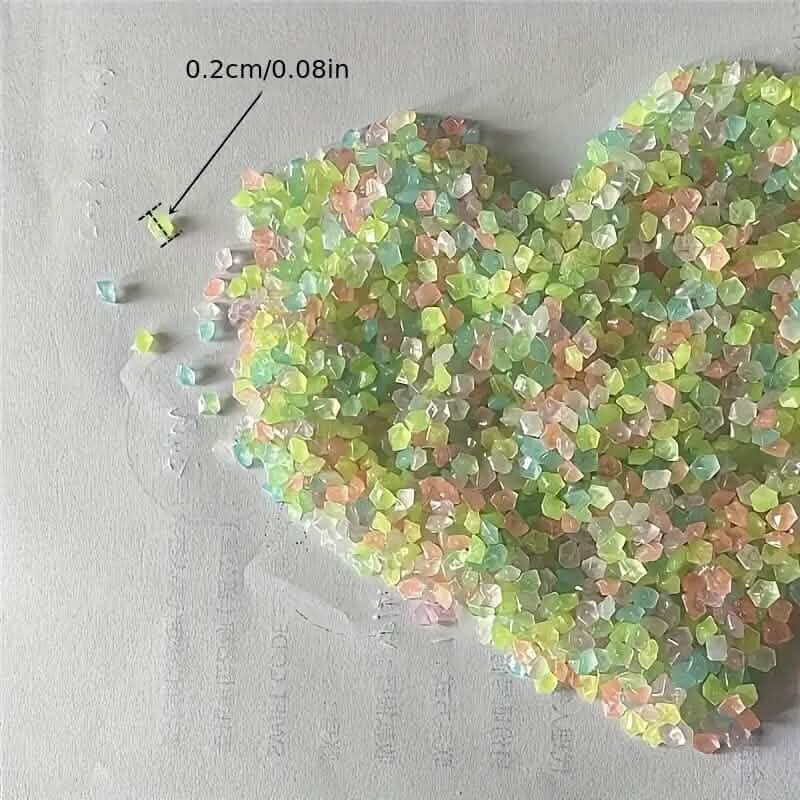 1000-Pieces: Luminous Glowing Stones for Garden, Plants, Aquarium & More DailySale