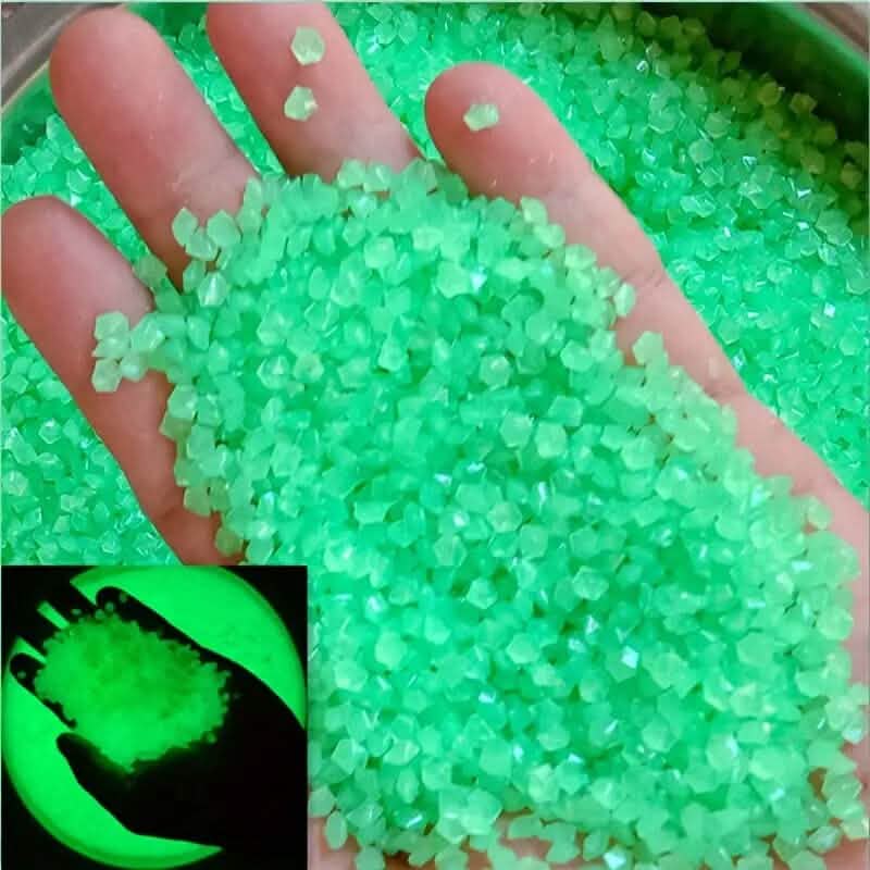 1000-Pieces: Luminous Glowing Stones for Garden, Plants, Aquarium & More DailySale