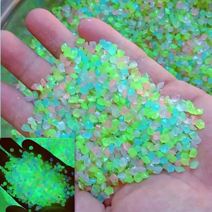 1000-Pieces: Luminous Glowing Stones for Garden, Plants, Aquarium & More DailySale