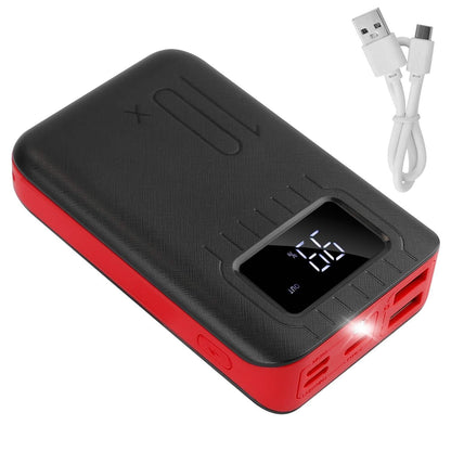 10000 mAh Portable Powerbank Dual USB Charger Port with LCD Display DailySale