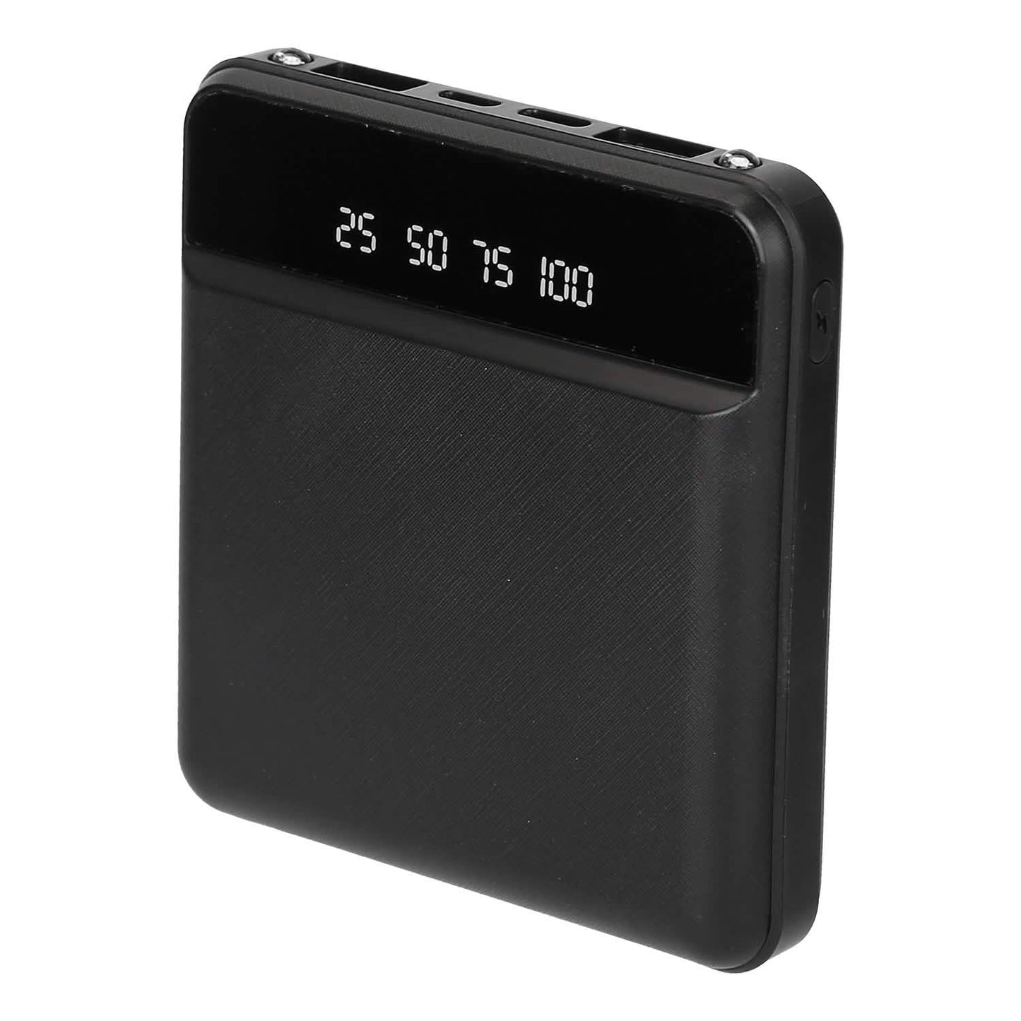 10000 mAh Portable Powerbank Mini with Dual USB Ports LCD Display DailySale