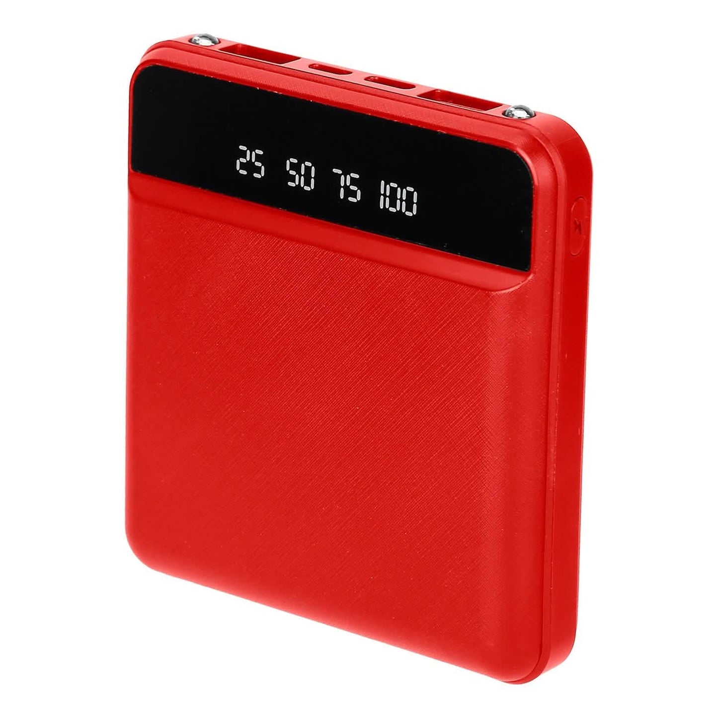 10000 mAh Portable Powerbank Mini with Dual USB Ports LCD Display DailySale