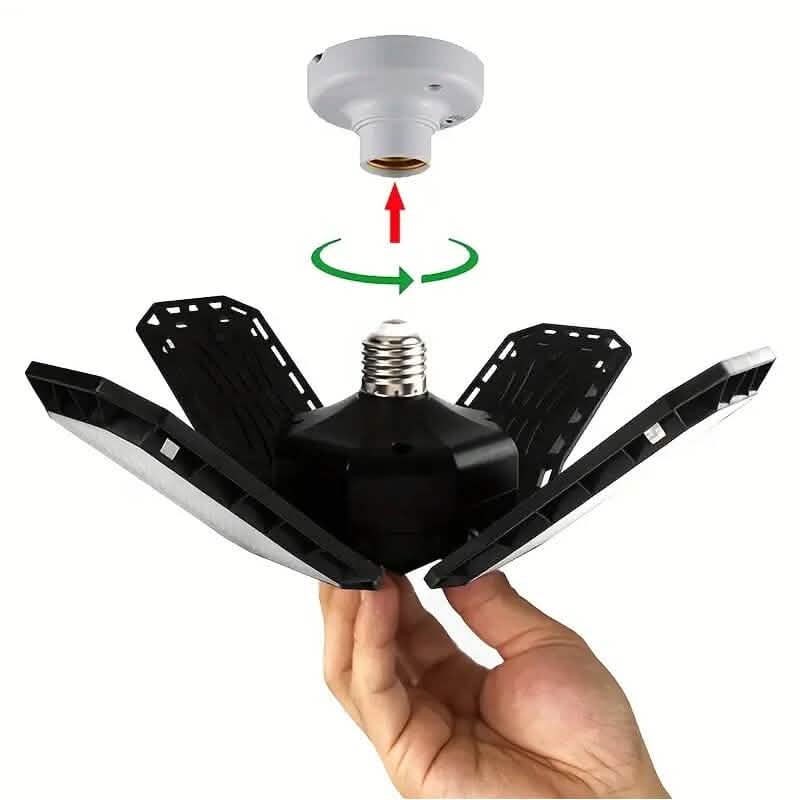 10000LM Super Bright 3 Leaf LED Garage Light Bulbs DailySale