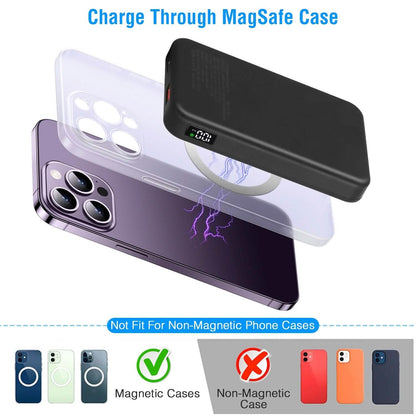 10000mAh Magnetic Wireless Power Bank 22.5W Fast Charging DailySale