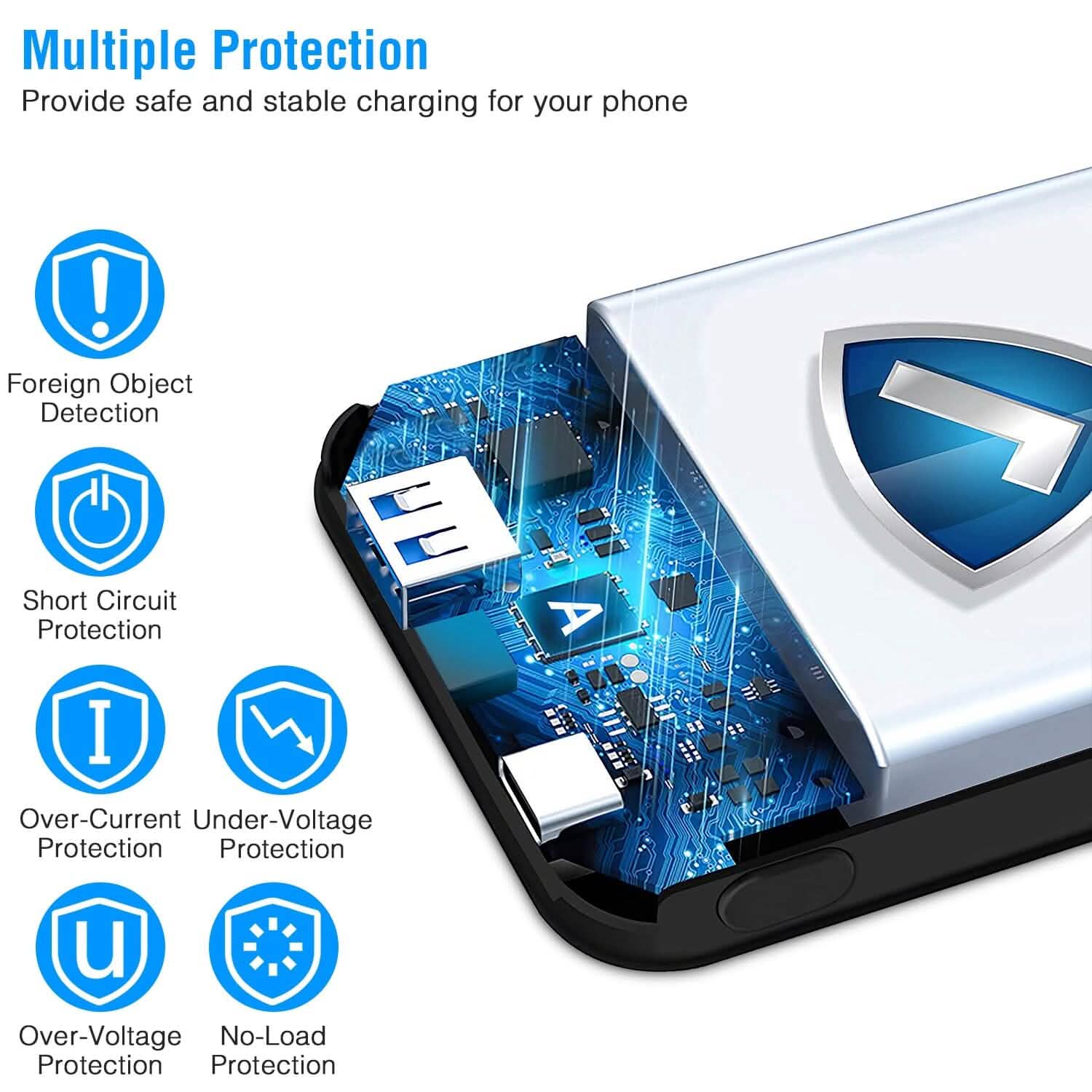 10000mAh Magnetic Wireless Power Bank 22.5W Fast Charging DailySale