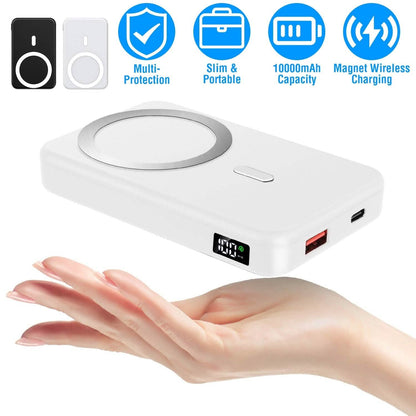 10000mAh Magnetic Wireless Power Bank 22.5W Fast Charging DailySale