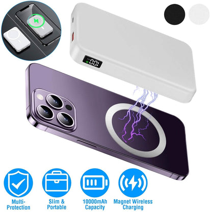 10000mAh Magnetic Wireless Power Bank 22.5W Fast Charging DailySale