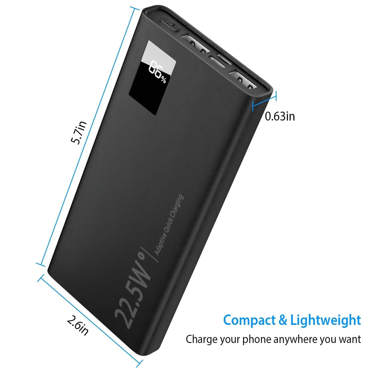 10000mAh Power Bank Portable Charger External Battery Pack DailySale
