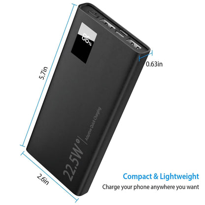 10000mAh Power Bank Portable Charger External Battery Pack DailySale