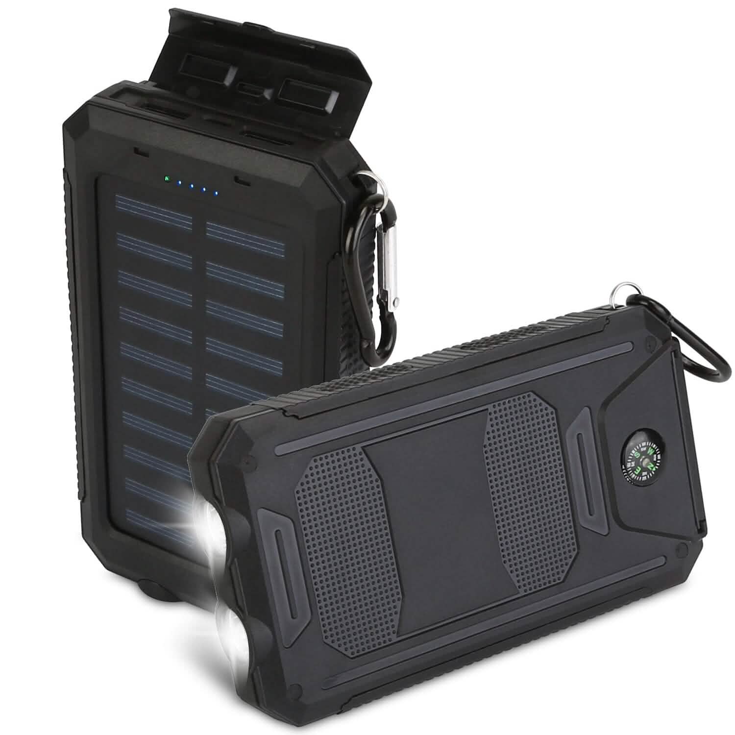 10000mAh Solar Power Bank External Battery Pack DailySale