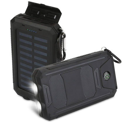 10000mAh Solar Power Bank External Battery Pack DailySale