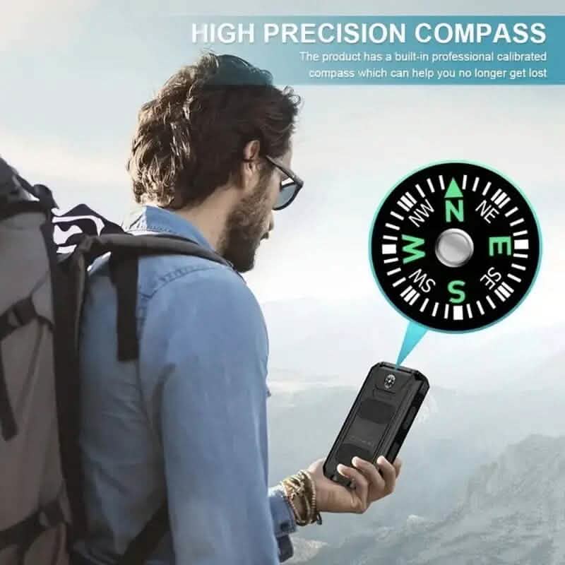 10000mAh Solar Power Bank with Flashlight DailySale