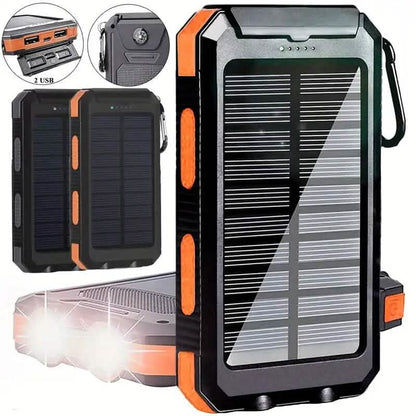 10000mAh Solar Power Bank with Flashlight DailySale