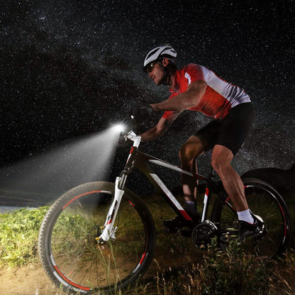 1000LM Bike Front Light Rechargeable Handlebar Head Light with 6 Lighting Modes DailySale