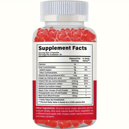 1000mg Keto+ACV Niwedah Apple Cider Vinegar Gummies DailySale