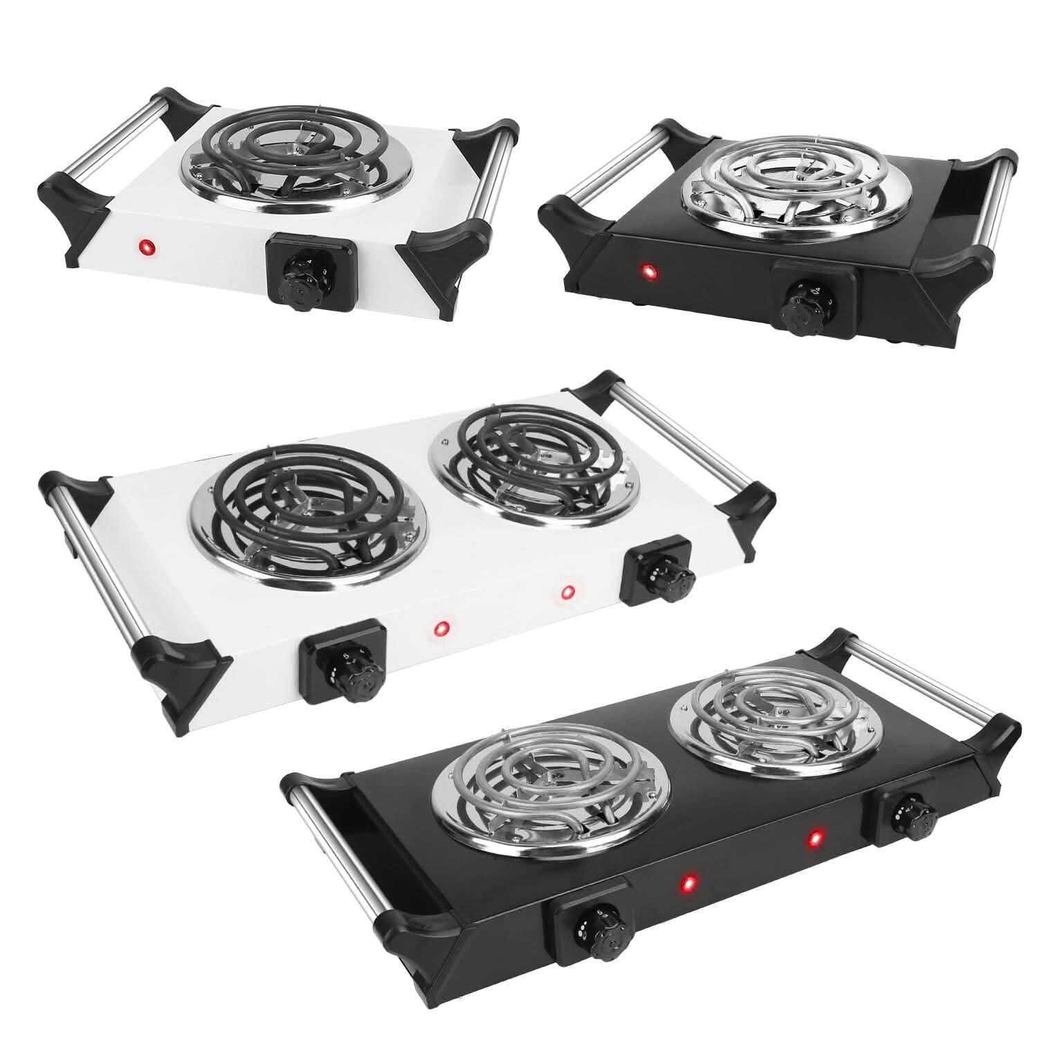 1000W Electric Burner Portable Coil Heating Hot Plate Stove Countertop DailySale