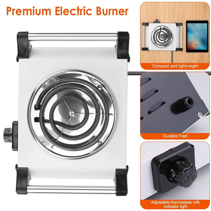 1000W Electric Burner Portable Coil Heating Hot Plate Stove Countertop DailySale