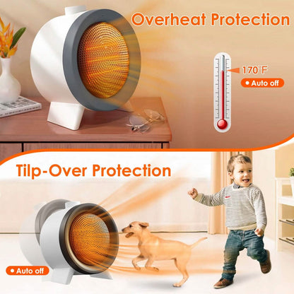 1000W Electric Space Heater Fan DailySale