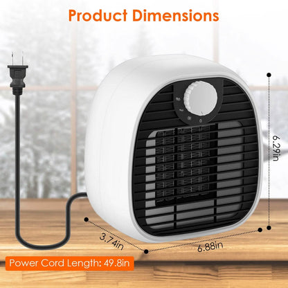 1000W Portable Electric Heater DailySale