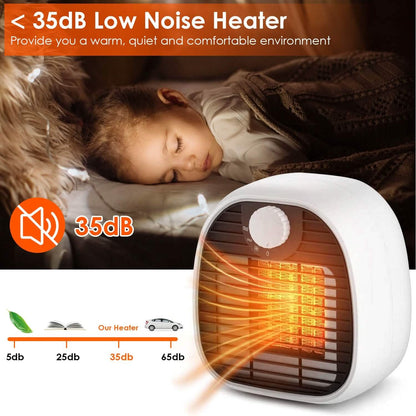 1000W Portable Electric Heater DailySale