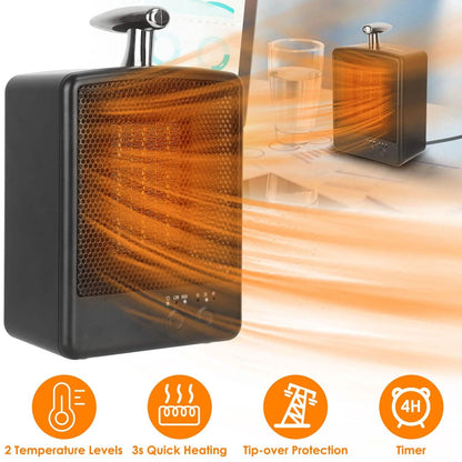 1000W Portable Electric Space Heater DailySale
