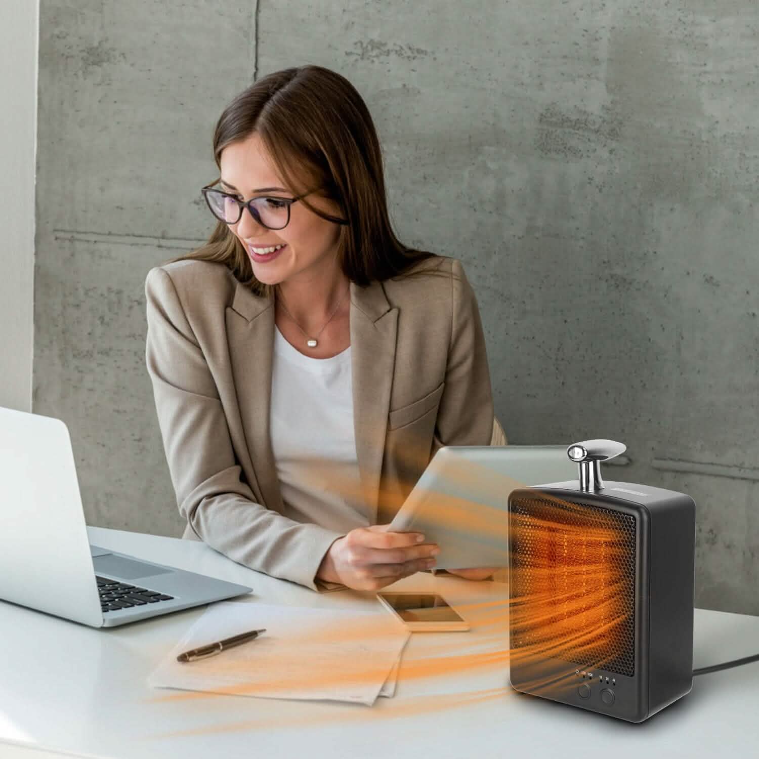 1000W Portable Electric Space Heater DailySale