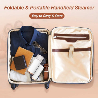 1000W Portable Handheld Clothes Steamer with Brush Foldable DailySale