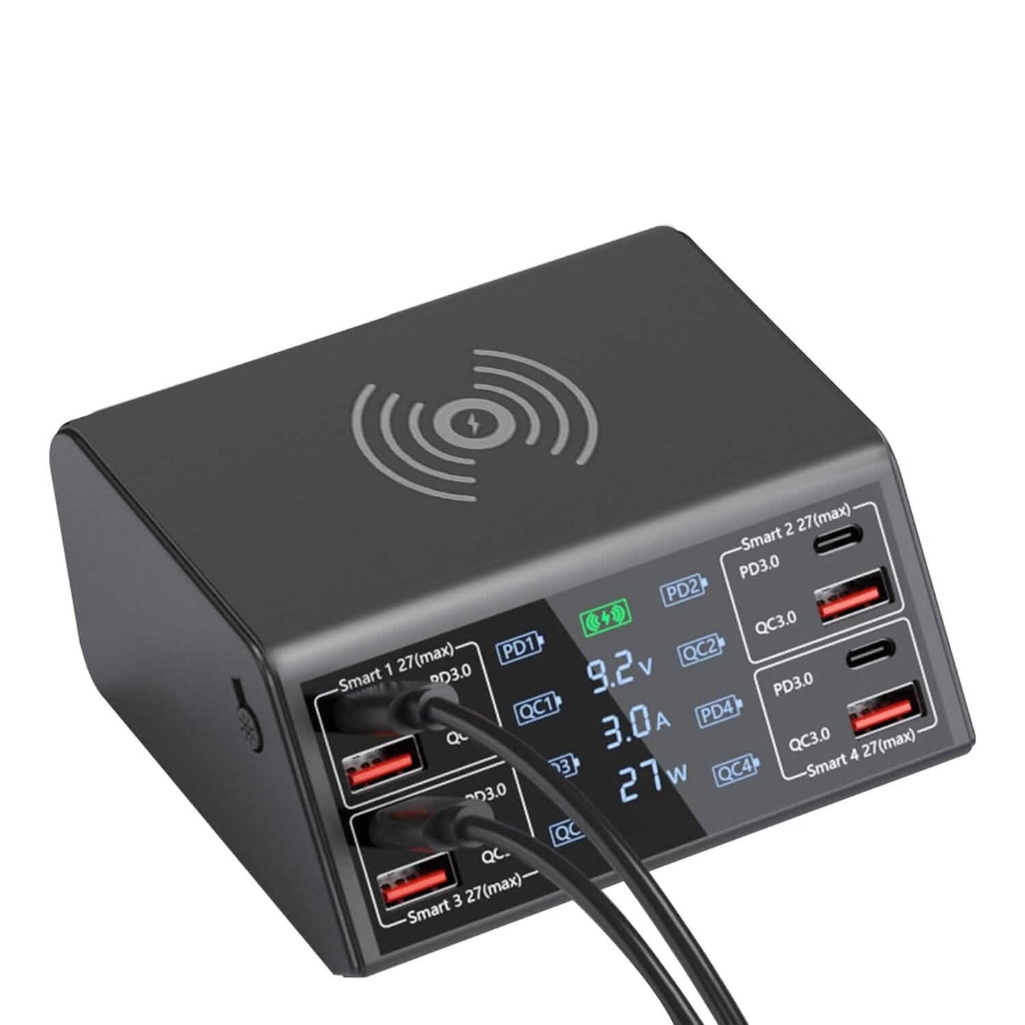 100W USB Charging Station 8-Port Charging Hub DailySale