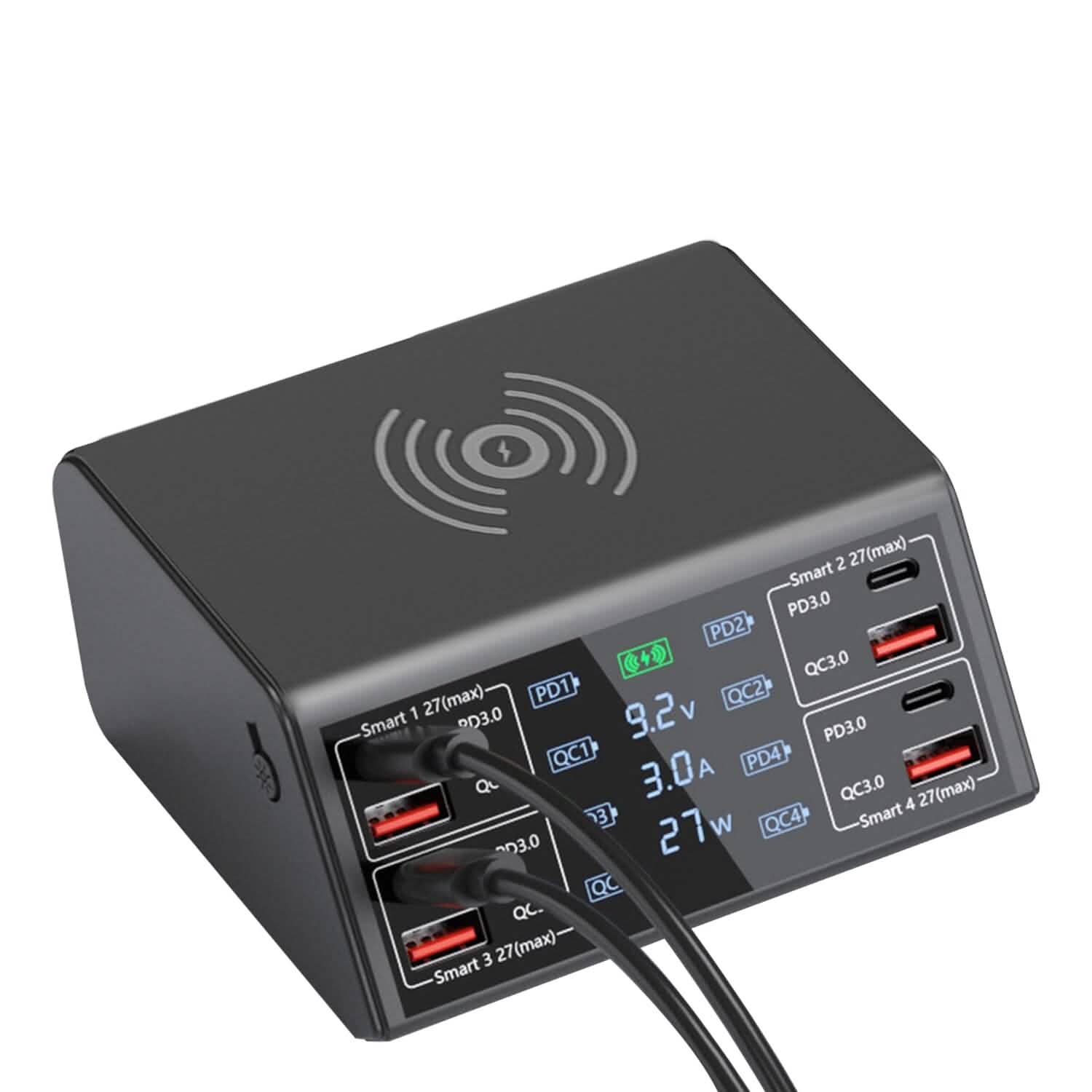 100W USB Charging Station 8-Port Charging Hub DailySale