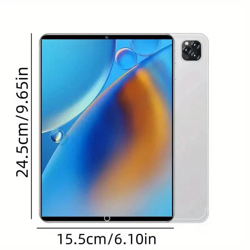 10.1-inch Ultra-thin Android Tablet - 2025 Model, 512GB Memory, Fast Charging, 12-hour Battery Life, Dual Cameras DailySale