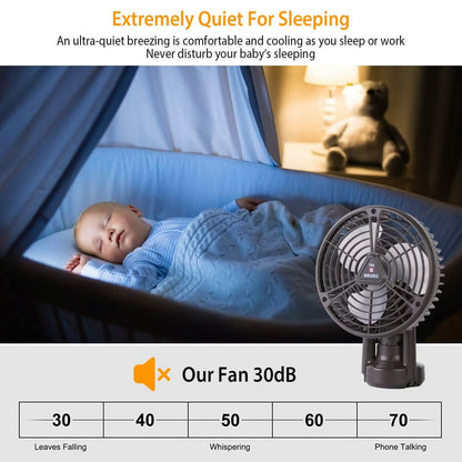 10400 mAh Portable Camping Fan DailySale
