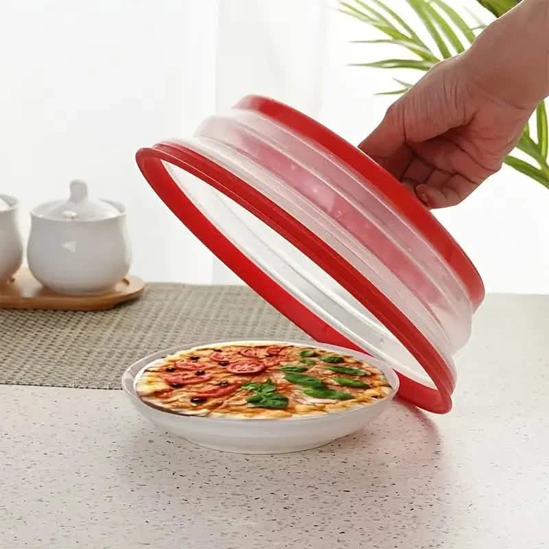 10.5 inch Collapsible Food Plate Lid Cover DailySale